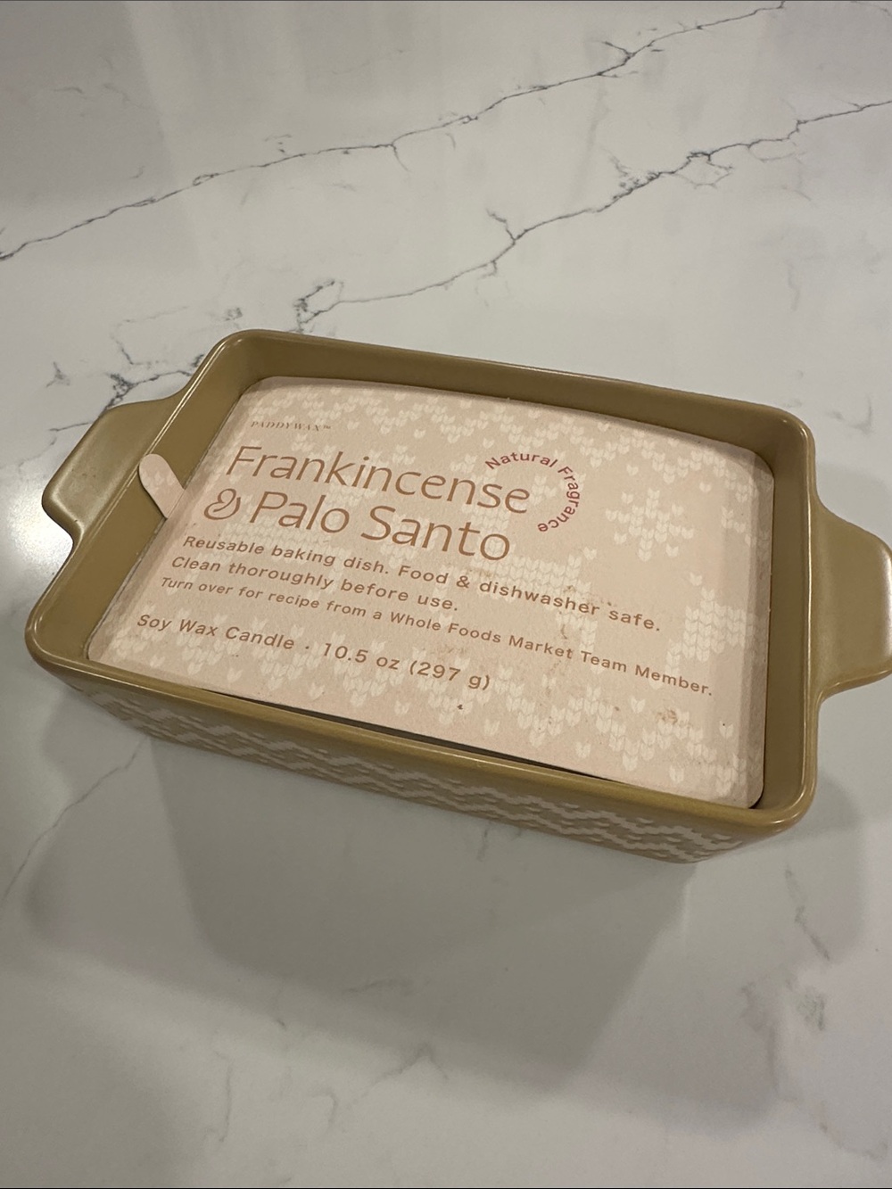 NWT Paddywax Frankincense & Palo Santo Soy Wax Candle